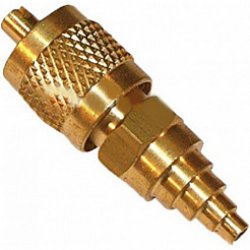 Штуцер сервисный TMI-7000 с переходником на разный диамметр трубы.