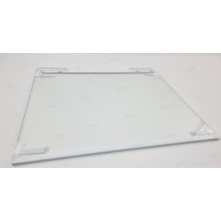 Полка стеклянная в сборе с обрамлением (492*445/405мм Glass shelf-white trim) Haier C2F636/ C2F637