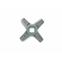 Нож двухсторонний для мясорубки Haier HG-700 (на шнек - квадрат 10мм)