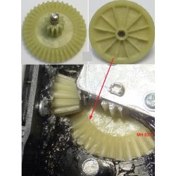 Шестерня внешняя d48/16, прямые 8 зубьев, косые 26 зубьев для мясорубки JVC JK-MG123