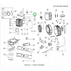 Столешница Бирюса WM-ME610/04