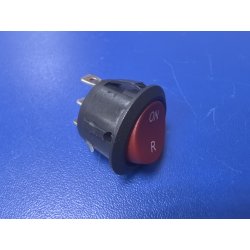 Переключатель режимов TH1 (ON-R круглая кнопка) мясорубки Supra MGS-1991 BU0420