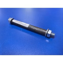 Ось D=14мм L=148мм M10 для садовой тачки