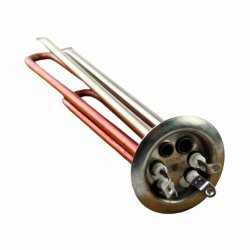 ТЭН-2,0 (1,3+0,7) RF64 медный, верт.2 трубки. с гайкой под анод М6 конт.под винт 10854 в/з SpT066854