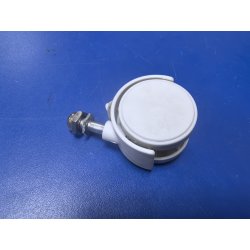 Колесо для масляного радиатора (белое) D40, штырь М6 ко всем маркам и моделям.