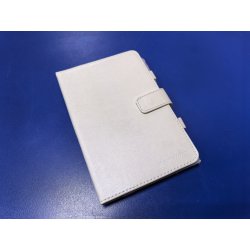 Чехол эл.книги Digma Q600 (кожа белая, магнитная защёлка, для книги размером не более 185х115мм)