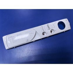 Панель управления с ручкой бункера стиральной машины Ariston AVSL109R C00116570