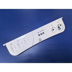 Панель управления стиральной машины Indesit W63T с ручкой (панелью) бункера 078895
