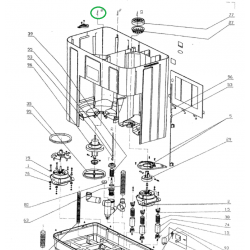Корпус (бак) стиральной машины Zertek XPB65-288S