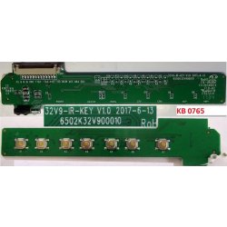 Плата клавиатуры 32V9-IR-KEY телевизора Supra STV-LC32LT0070W