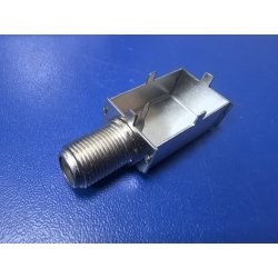 Кожух тюнера с RF-разъёмом (004.036.0001386) для ТВ Hyundai 1137459
