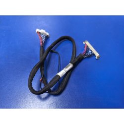 Шлейф Lvds для Telefunken TF-LED28S22 400мм 22pin (плата JUC7.820.00081373, матрица M280X13-E1-H