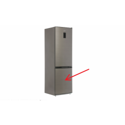 Дверь в сборе морозильного отделения Atlant 4421-089-ND/4424-089-ND цвет-серебро 730534106801