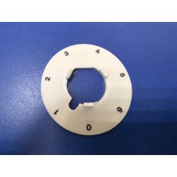 Диск рукоятки переключателя режимов конфорки 0-6 электроплиты Indesit / Ariston C00036273