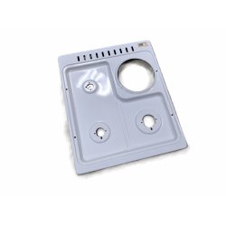 Стол рабочий 3 газовых, 1 электрическая белый плиты Лысьва (Дг400.1025 белое исполнение)