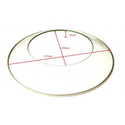 Обод крышки аэрогриля стеклянный Rolsen RHO-1213