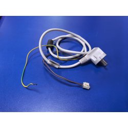 Шнур сетевой 0,9м евровилка с клемной колодкой и ферритовым кольцом хлебопечи Supra BMS-250