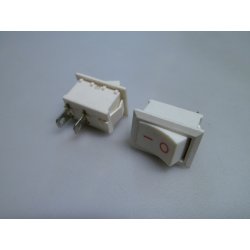 Выключатель одноклавишный двухполюсный мясорубки Moulinex ME4... SS-192324 (18*13 мм - монтажный р-р