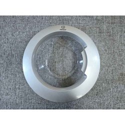 Дверца люка в сборе Indesit 340 SILVER INNEX WM NSL705LS  / C00302471