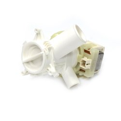 Насос "ARCELIK" с улиткой 25W, защёлки 8 шт., клеммы под фишку, вперёд LG оригинальный 2801100400