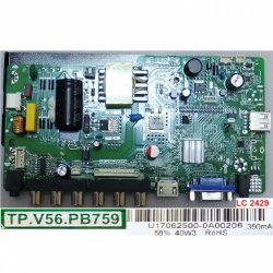 Main+Power Board TP.V56.PB759 350mA для модели Fusion FLTV-22C100 LC2429