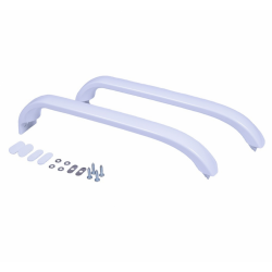 Ручка х-ка Bosch белая/горизонтальная (в комплекте 2шт. + заглушки + крепёж) ориг.код 369542 ИСПАНИЯ