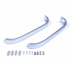 Ручка х-ка Bosch металик/горизонтальная (в комплекте 2шт. + заглушки + крепёж) 369551