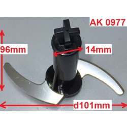 Нож измельчителя S-образный блендера Pioneer HB255S AK0977