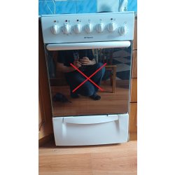 Стекло духовки наружное для плит пр-ва России Hansa FCEW54001012