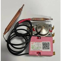 Термостат водонагревателя капилярный сдвоенный с термостатом безопасности WY72°C 16A 0040401122B