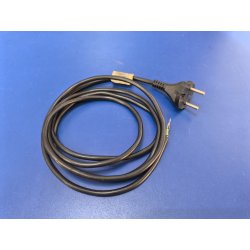 Шнур сетевой с вилкой (без заземляющего контакта, длина 2 метра) ПВС ВП 2075-250-18-6