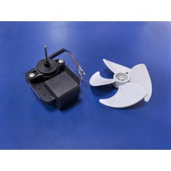 Двигатель вентилятора 4.3W KELI MOTOR YJ61-10A с крыльчаткой холодильника Ariston в/з C00076024