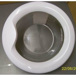 Люк в сборе стиральной машины Beko WKD65100 2878300200 в/з 2842800100