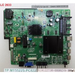 Main+Power Board TP.MT5522S.PC822 screen CC5PV1D 590mA Ver.03 для модели Econ EX-50US002B LC2633