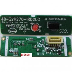 Плата фотоприёмника (IR Board) 40-32D270-IRD2LG телевизора Fusion FLTV-32T21 версия V1P09 B0698