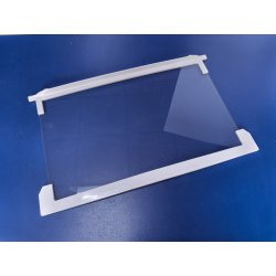 Стеклополка с окантовками (перед+зад) в сборе для холодильника Beko серии CSK34../CSK38.. 4564210100