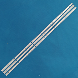 Светодиодная подсветка комплект 3шт. JS-D-JP4310-A81EC MS-L1149-L MS-L1149-R R72 ТВ Akai UA43EK1100U