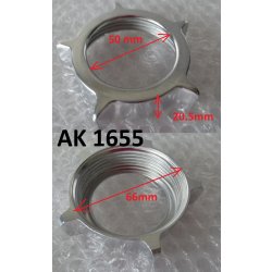 Гайка прижимная d66 50*20.5mm корпуса шнека мясорубки Pioneer MG109 AK1655