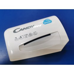 Панель диспенсера (ручка лотка бункера для СМ на 7кг) СМ Candy CS41172D1/2-07 45318886