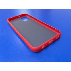 Чехол силиконовый накладка бампер противоударный с полупрозрачной вставкой для Samsung A02s A025F