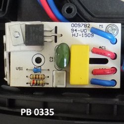 Плата управления HJ-1509 для пылесоса VCS-2024 PB0335